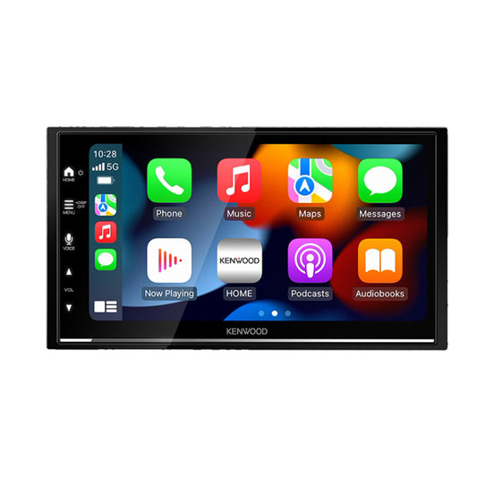 Kenwood DMX6523S 6.8" Display Digital Media Receiver with Wireless Apple CarPlay, Android Auto