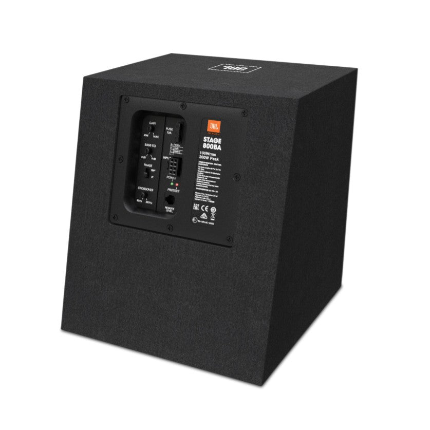 JBL Stage 800BA Ported powered subwoofer with 8" sub and 100-watt amp