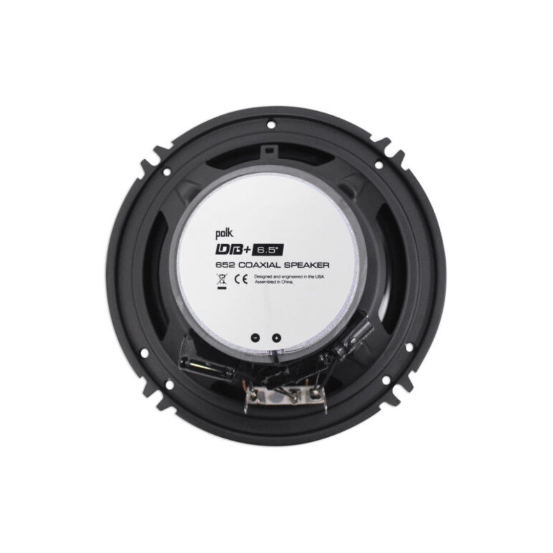 Polk Audio DB652 DB+ Series 6.5" 2-Way Coaxial Car Speakers