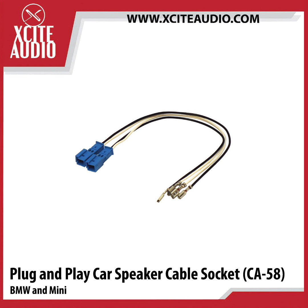 Plug & Play (PNP) Speaker Cable Socket (Pair)