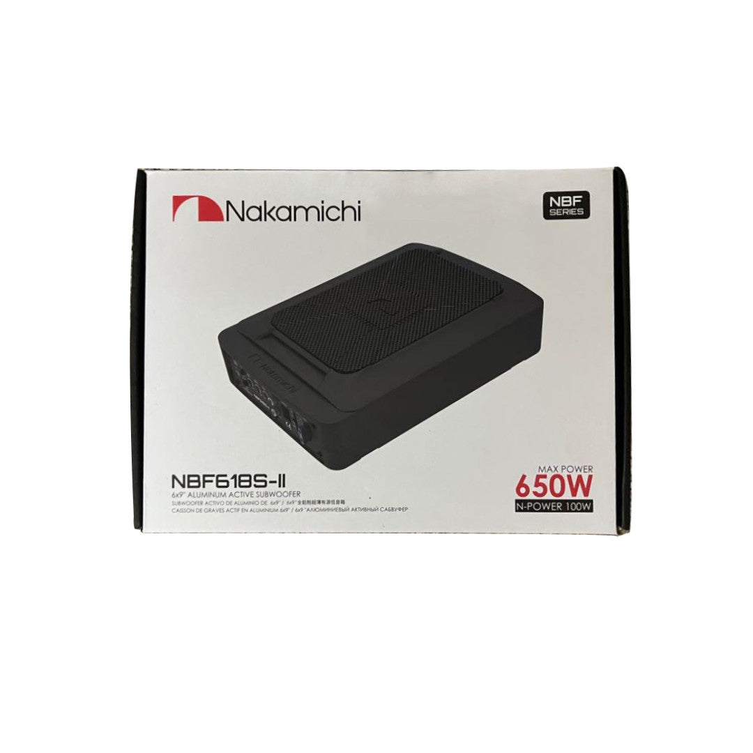 Nakamichi NBF618S-II 6" × 9″ Active Underseat Subwoofer