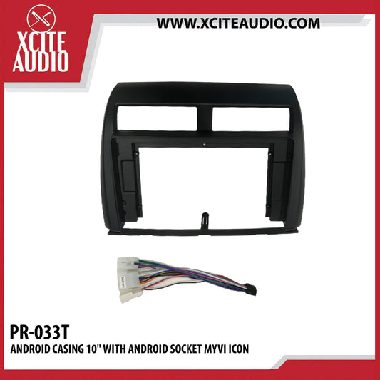 Android Casing 10" With Android Socket Myvi Icon