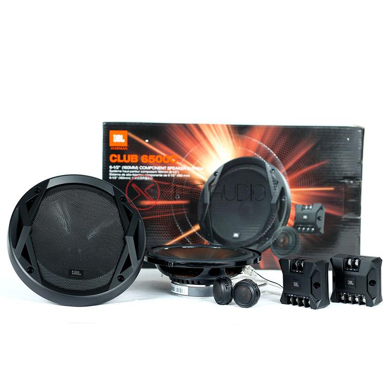 JBL CLUB 6500C 6.5" 60 Watts Club Series 2-Way Component Car Speakers - Xcite Audio