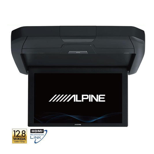 Alpine RXH-12X2-L-B 12.8”  Type WXGA Rear Overhead Monitor