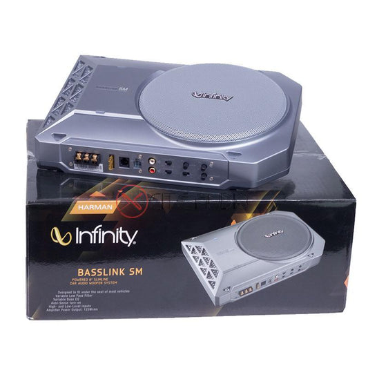Infinity BASSLINK SM 8" (200mm) Powered Underseat Car Subwoofer - Xcite Audio