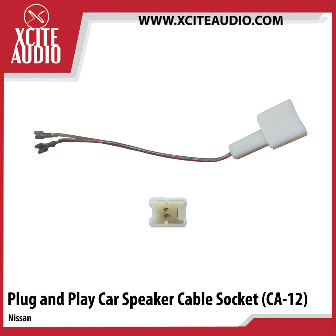 Plug & Play (PNP) Speaker Cable Socket (Pair)