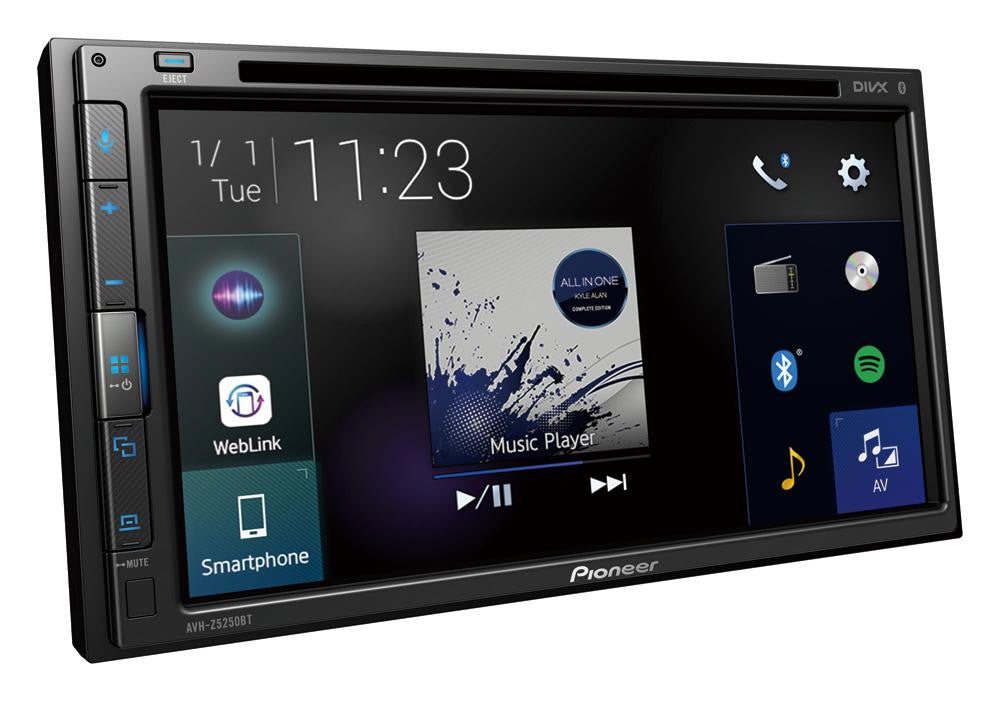 Pioneer AVH-Z5250BT 6.8inch Apple Carplay Android Auto Weblink Bluetooth Full HD Multimedia Receiver Car Headunit