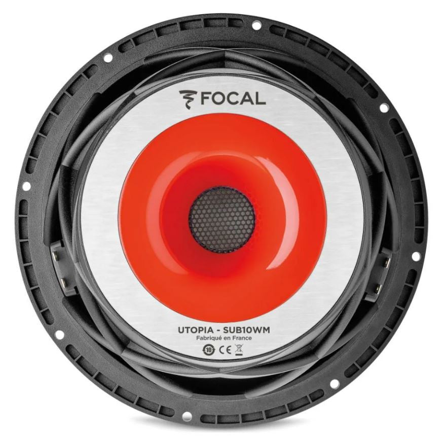 Focal Utopia M Series SUB10WM 10" Subwoofer With Dual 4-ohm Voice Coils