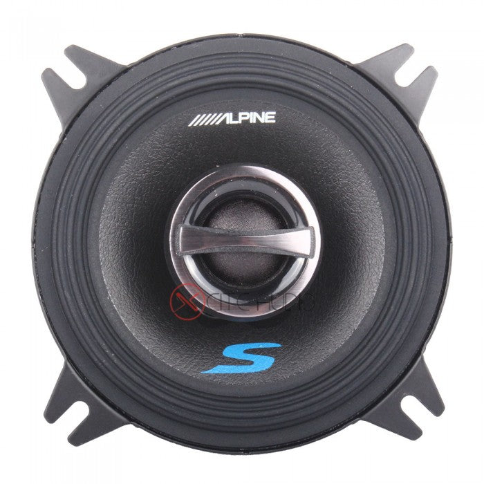 Alpine S-S40 4" (10cm) 2-Way S-Series 140W Peak Coaxial Car Speakers - Xcite Audio