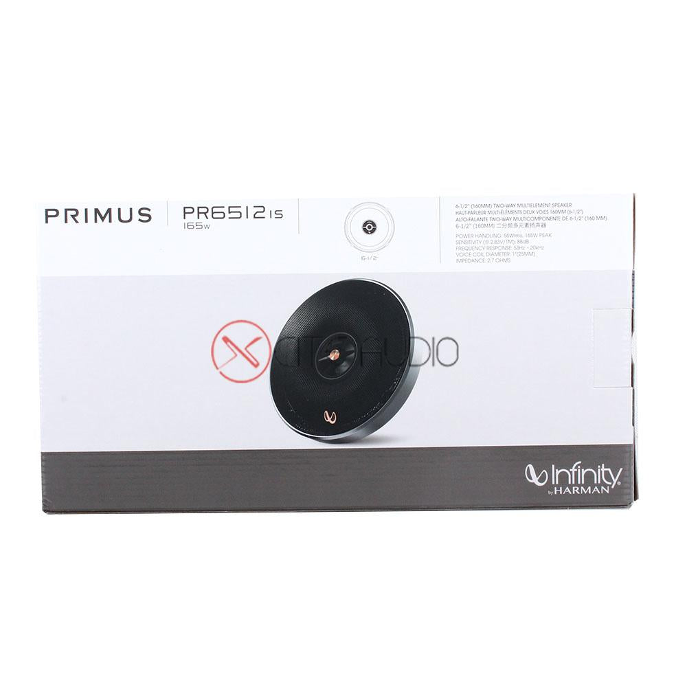 Infinity Primus PR6512iS 6.5" 2-Way 165Watts Peak Coaxial Car Audio Speakers - Xcite Audio
