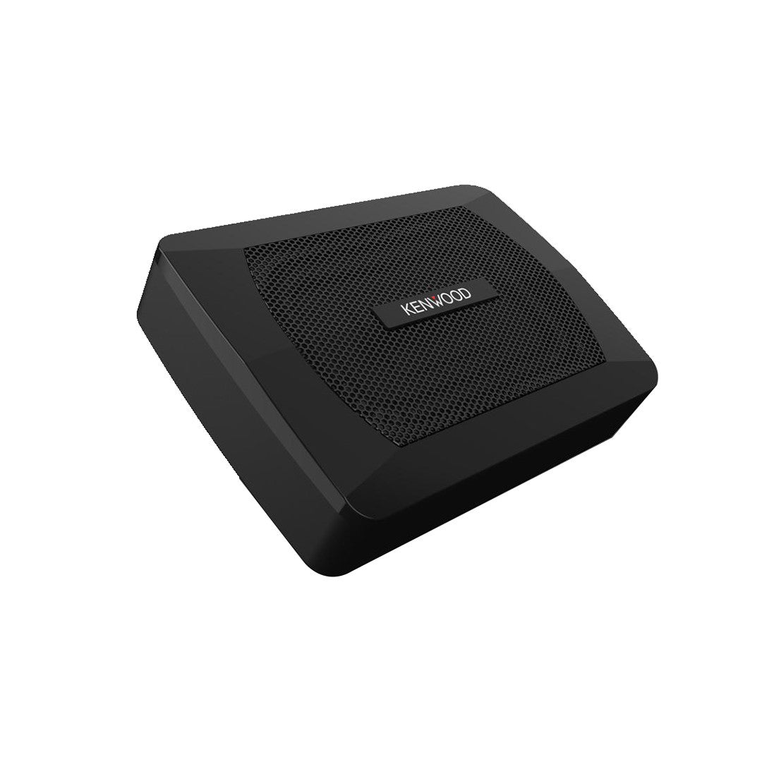 Kenwood KSC-PSW60 (6" x 8") Compact Powered Subwoofer with Wired Volume Control