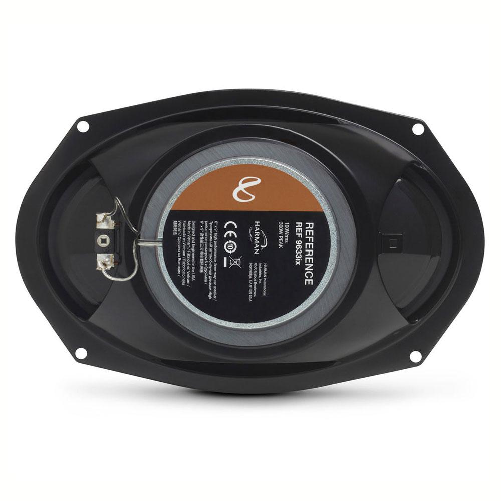 Infinity REF-9633IX 6" x 9" (152mm x 230mm) 600W Peak 3-Way Coaxial Car Speakers - Xcite Audio