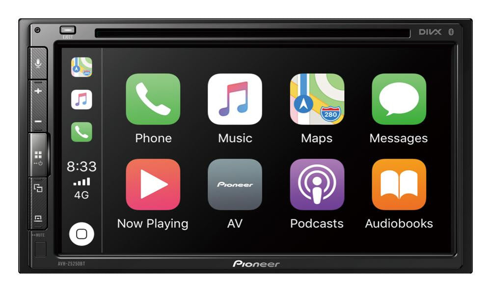 Pioneer AVH-Z5250BT 6.8inch Apple Carplay Android Auto Weblink Bluetooth Full HD Multimedia Receiver Car Headunit