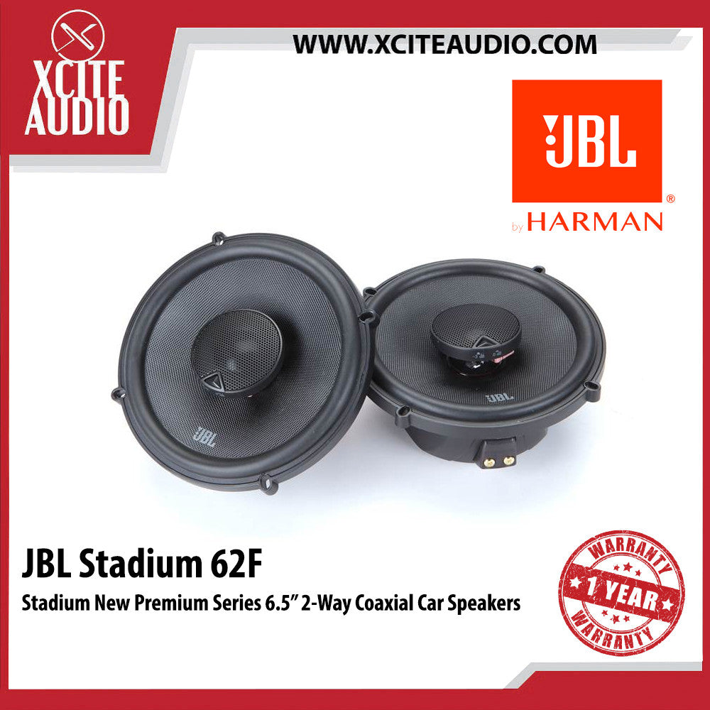 JBL Stadium 62F Stadium Series 6.5” 2-Way Coaxial Car Speaker