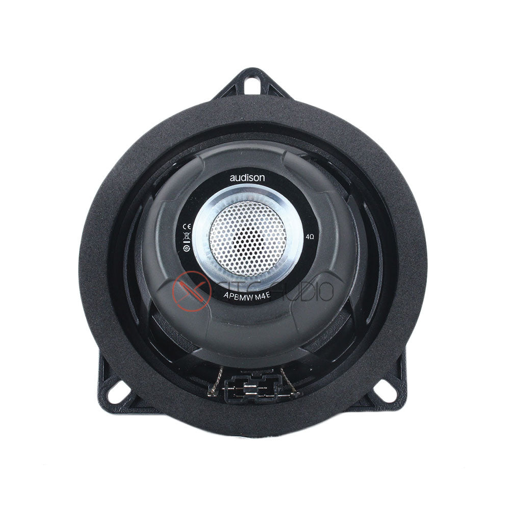 Audison APBMW K4E 4" 2-Way 100W Peak Component Car Speakers for BMW- Mini Sound Pack - Xcite Audio