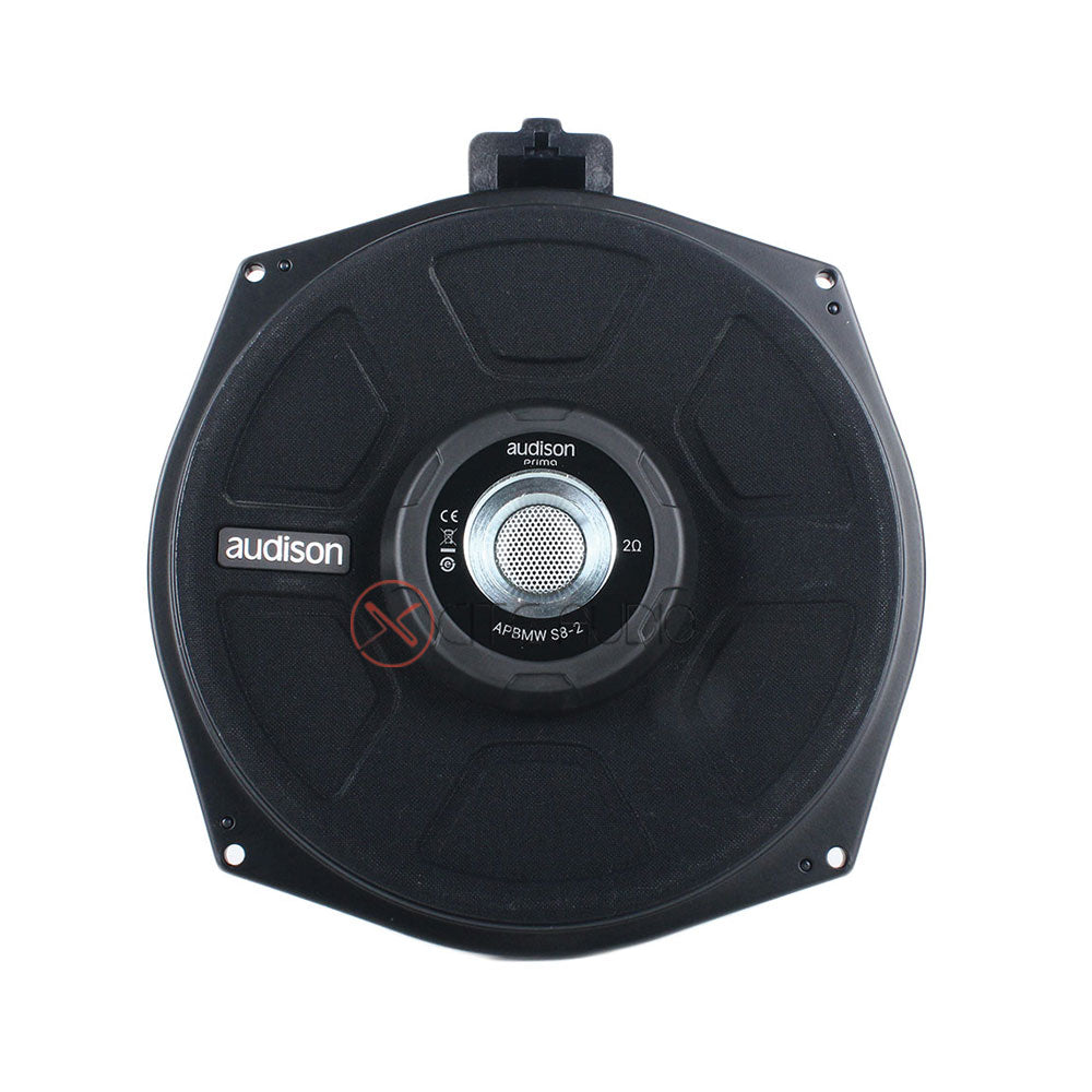 Audison APBMW S8-2 8" (200mm) 300Watts Peak 2-Ohms Plug & Play Sub Car Subwoofer - Xcite Audio