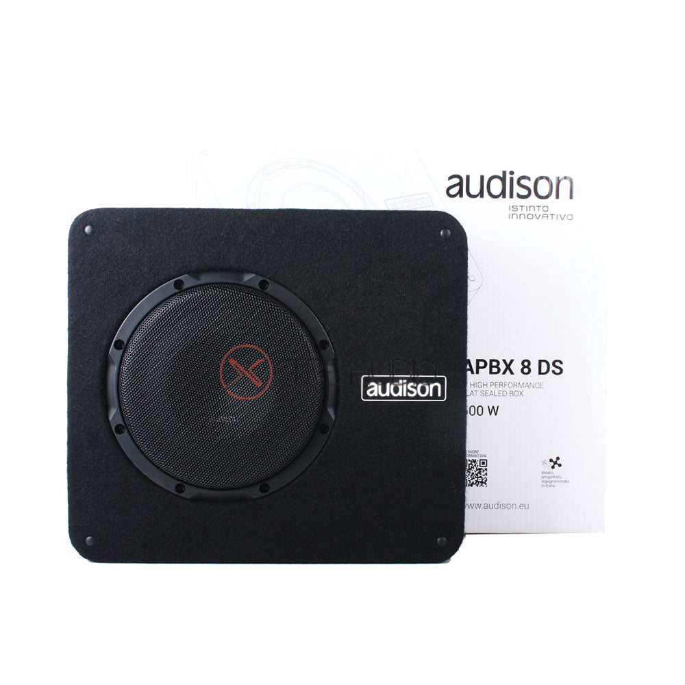 Audison APBX 8 DS 8" (200mm) Prima Series 500Watts Peak 4+4 Ohms Car Subwoofer - Xcite Audio