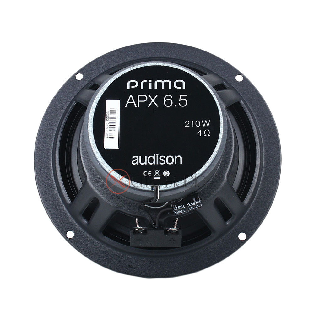 Audison APX 6.5 6.5" 2-Way 210Watts Peak Coaxial Car Speakers - Xcite Audio