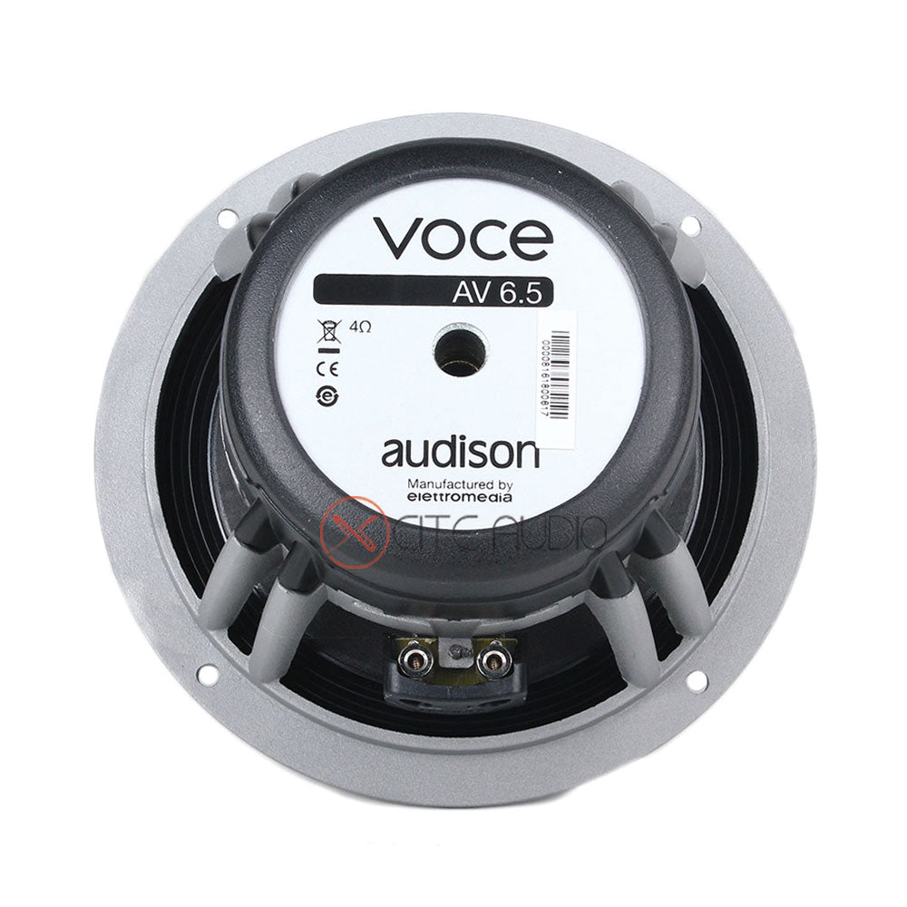 Audison Voce AV K6 6.5" 2-Way 250 Watts 4 Ohms Component Car Speakers - Xcite Audio