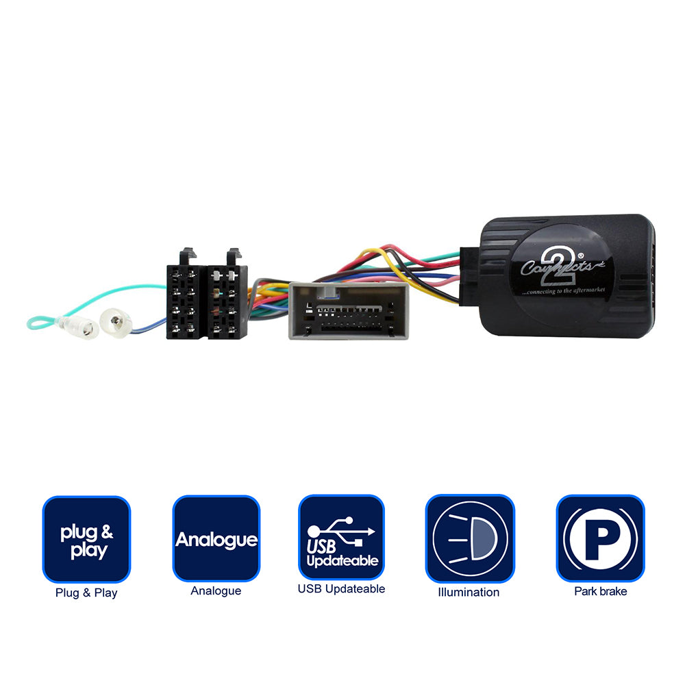 Connects2 CTSHO012.2 Steering Wheel Control Interface For Honda Jazz, City, Ridgeline, HR-V - Xcite Audio