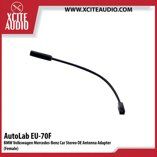 EU-70F BMW Volkswagen Mercedes-Benz Car Stereo OE Antenna Adapter (Female)