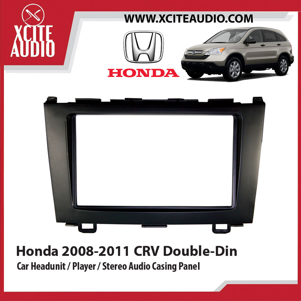 Honda 2008-2011 CRV Double-Din Car Headunit / Player / Stereo Audio Casing Panel - Xcite Audio