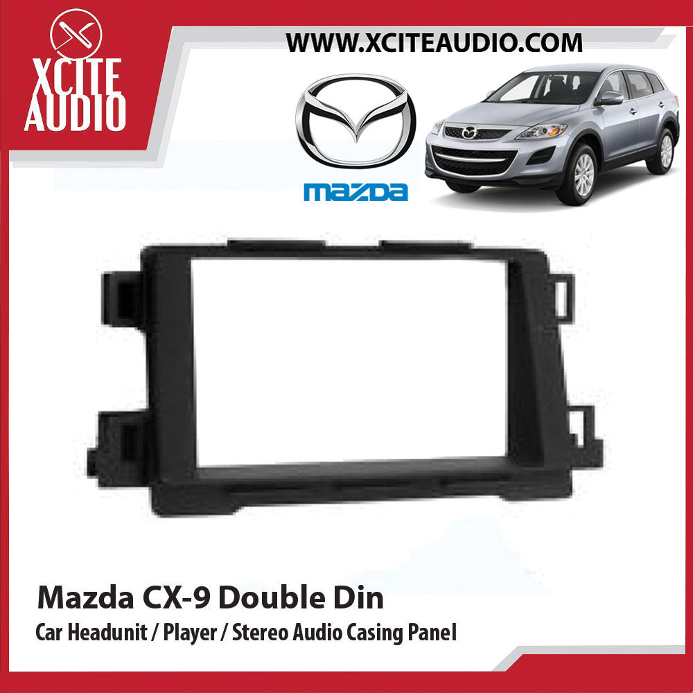 Mazda CX-9 Year 07-15 Double Din Car Headunit / Player / Stereo Audio Casing Panel - Xcite Audio