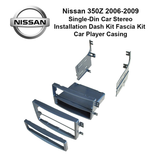 Nissan 350Z 2006-2009 BN-25K744 Single-Din Car Stereo Installation Dash Kit Fascia Kit Car Headunit Player Casing - Xcite Audio