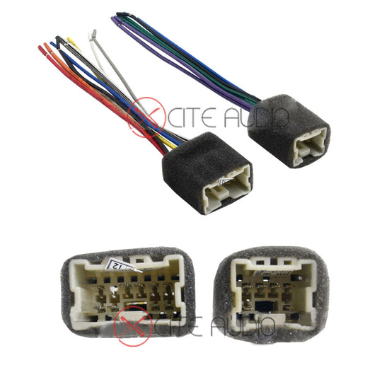Nissan 1995 - 2007 Car Stereo Wiring Harness Adapter (Female) - Xcite Audio