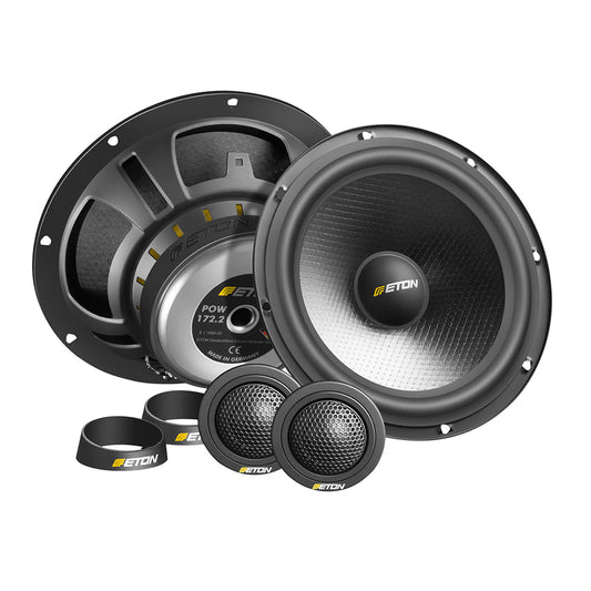 Eton POW172.2 6.5" 70Watts 2-Way 3 Ohms Component Car Speakers - Xcite Audio