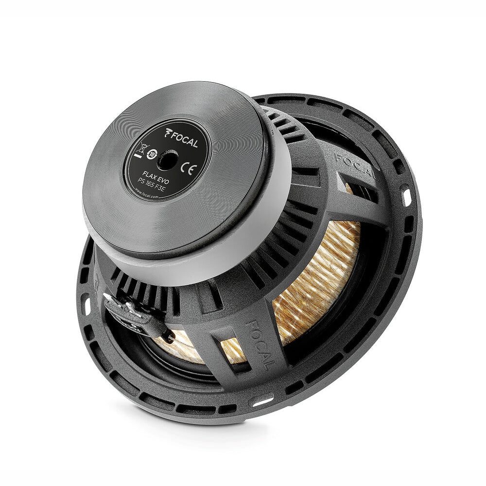 Focal PS165F3E 6-1/2'' (16.5cm) & 3'' (8cm) 160Watts 4 Ohms 3-Way Component Kit Car Speakers - Xcite Audio