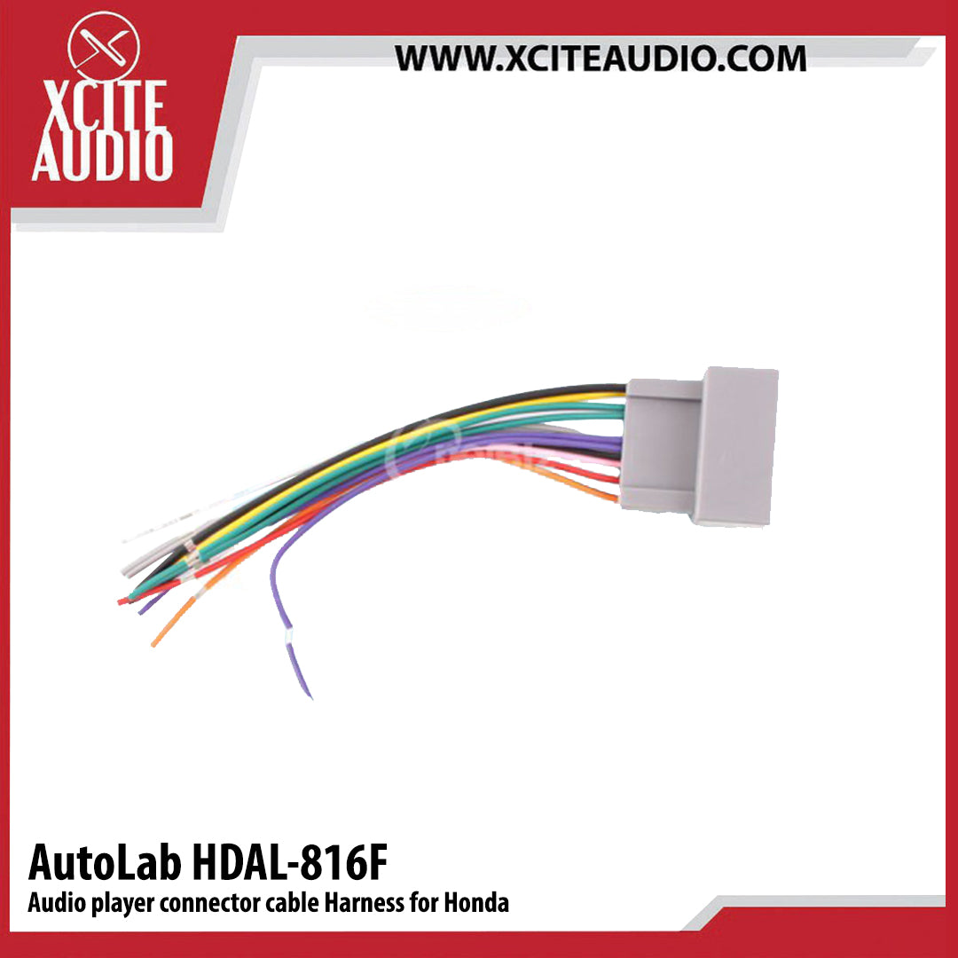 Socket Audio player connector cable Harness For Honda (Female)