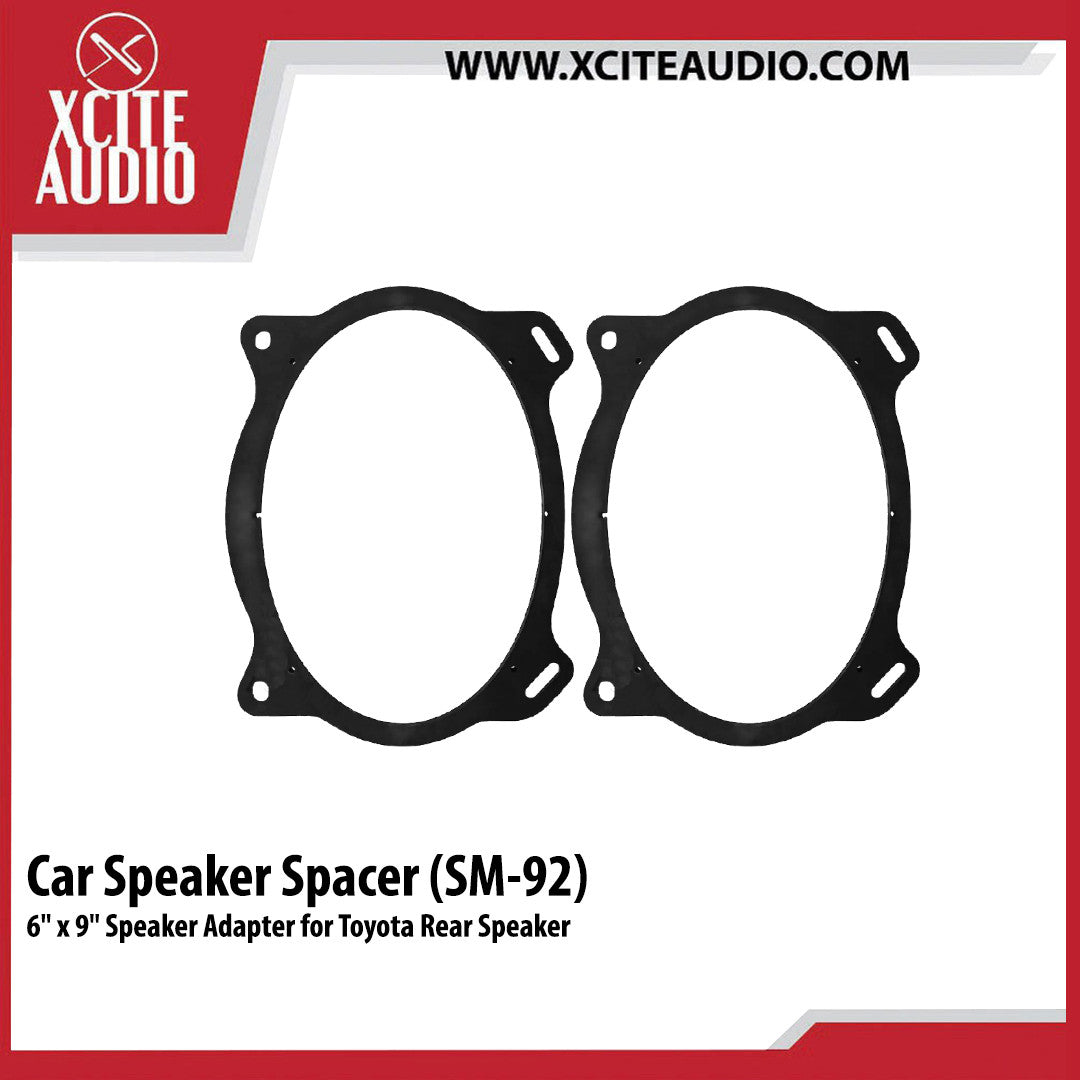 Toyota 6" x 9" Rear Car Speaker Adapter Bracket Spacer Mat