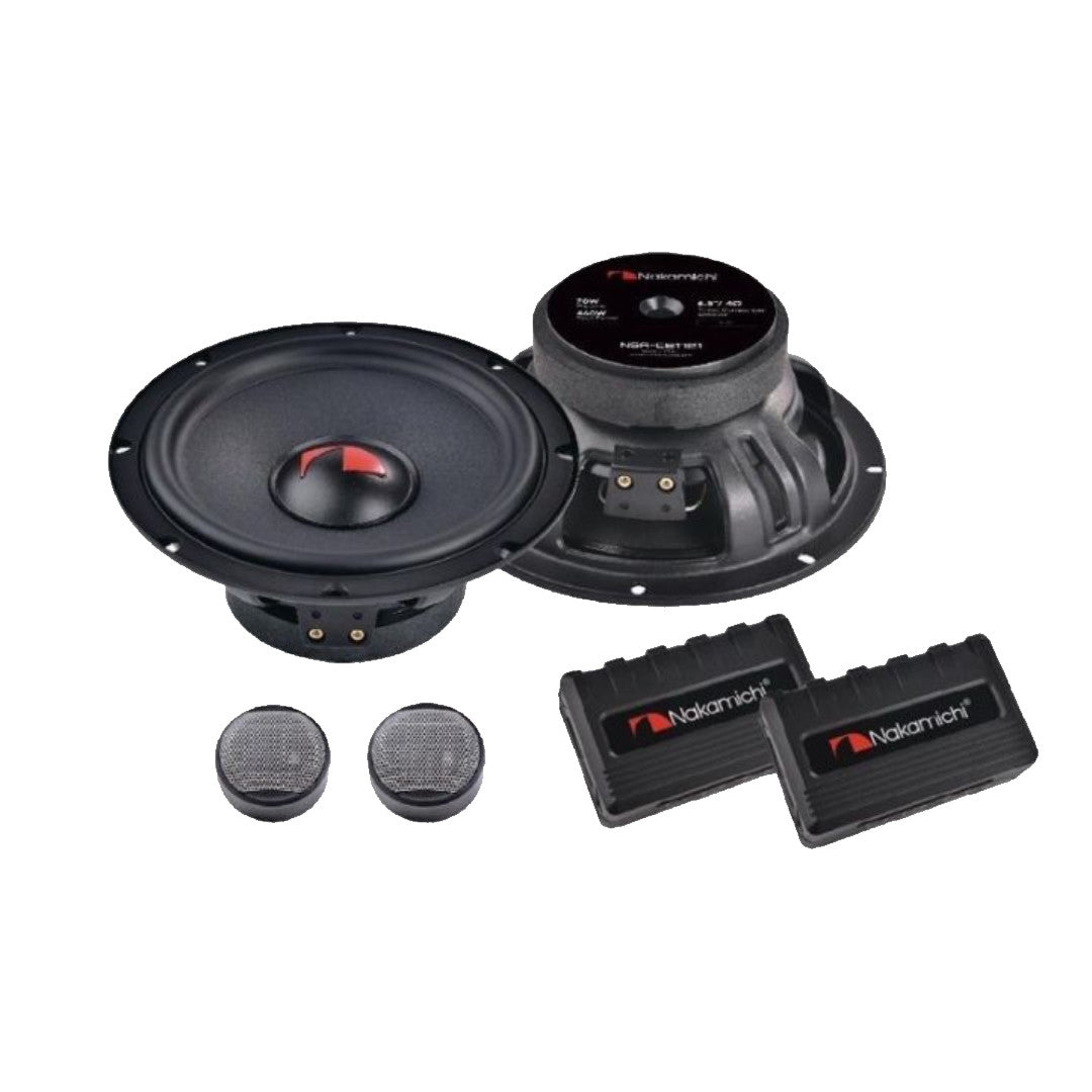 Nakamichi NSA-CS1721 6.5" 2-Way Component Car Speakers