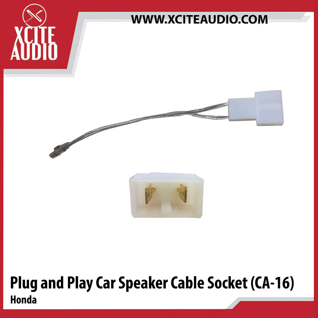 Plug & Play (PNP) Speaker Cable Socket (Pair)