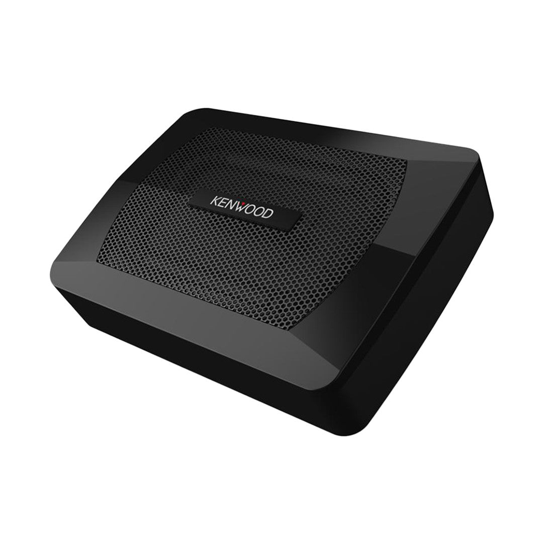 Kenwood KSC-PSW60 (6" x 8") Compact Powered Subwoofer with Wired Volume Control