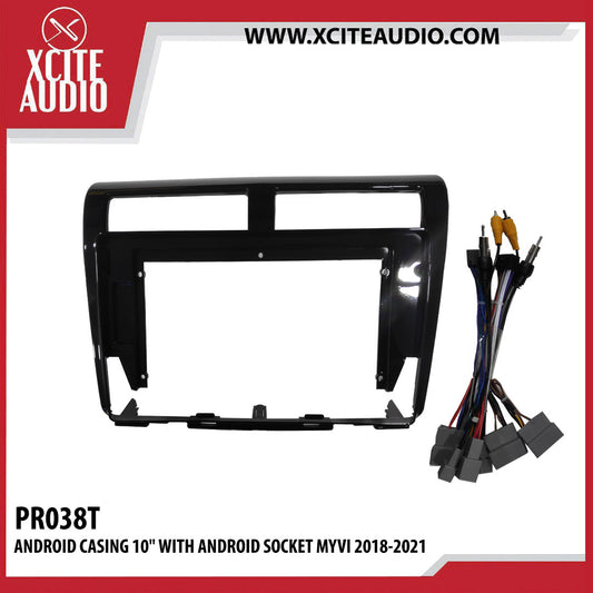 Android Casing 10" With Android Socket Myvi 2018-2021