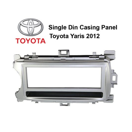 Toyota Yaris 2012 Single Din Car Headunit / Player / Stereo Audio Casing Panel