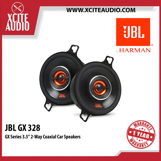 JBL GX328 3.5" 2-Way Coaxial Car Speakers