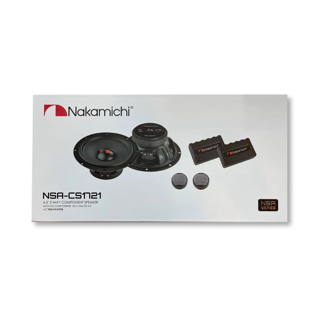 Nakamichi NSA-CS1721 6.5" 2-Way Component Car Speakers