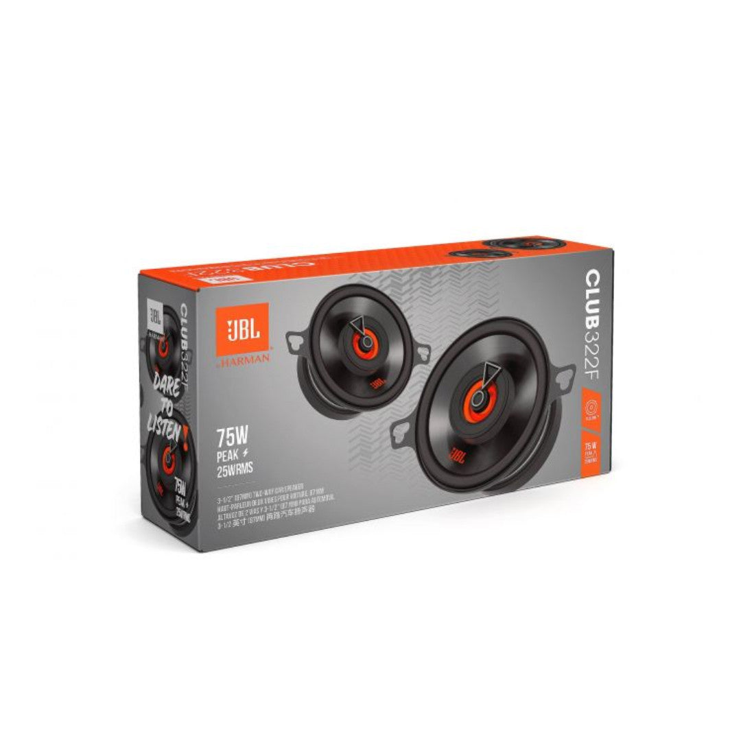 JBL Club 322F Club Series 3.5" 2-Way Coaxial Car Speakers