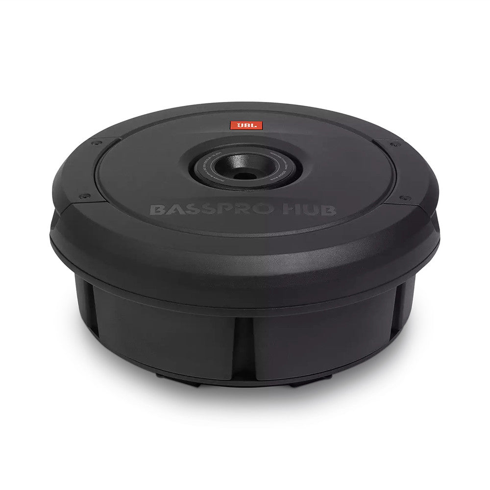 JBL BassPro Hub 11" (279mm) Powered Spare Tire Subwoofer With Built-In 200W RMS Amplifier With Remote Control