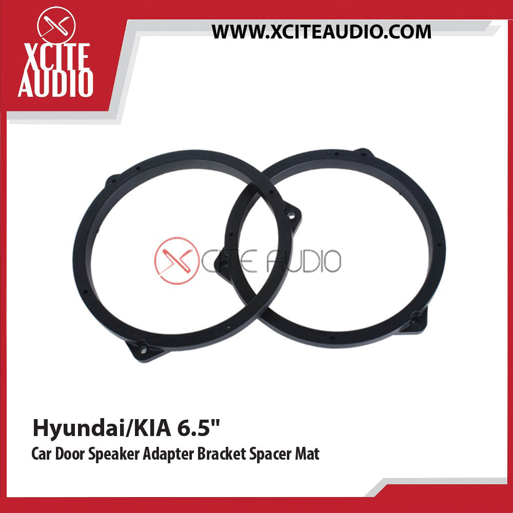 Hyundai/KIA 6.5" Car Door Speaker Adapter Bracket Spacer Mat - Xcite Audio