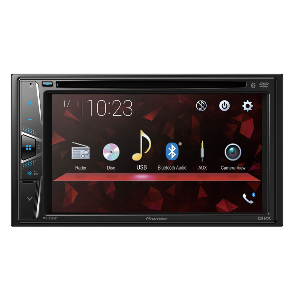 Pioneer AVH-G225BT 6.2” WVGA AV Receiver Bluetooth/USB/AUX/DVD Car Headunit - Xcite Audio