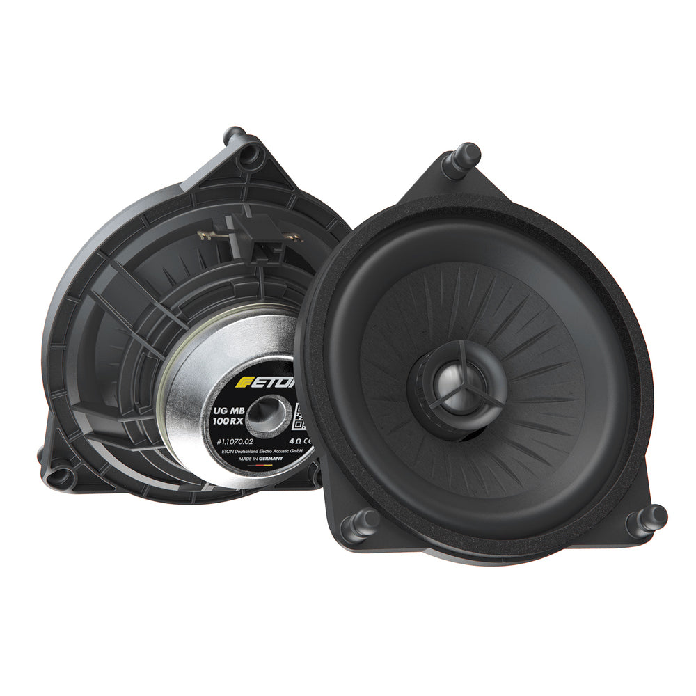 ETON MB100RX 4" 2-Way Mercedes Benz Fully Plug and Play Coaxial Car Speakers - Xcite Audio