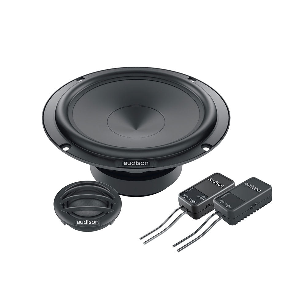 Audison APK165P 6.5" 2-Way 345Watts Peak 4-Ohms Car Audio Speakers - Xcite Audio