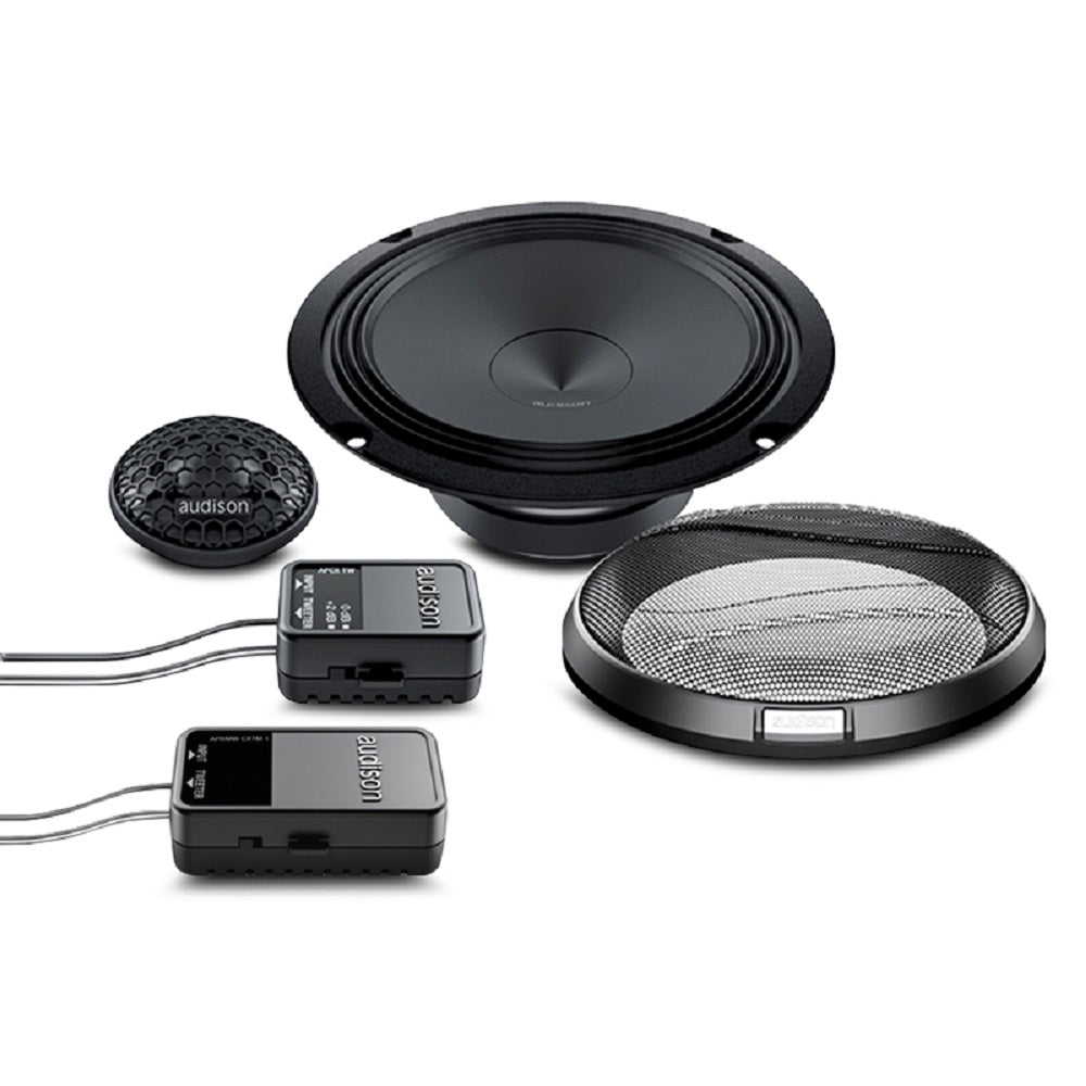 Audison APK165Ω2 6.5" 2-Way 300Watts Peak 2-Ohms Car Audio Speakers - Xcite Audio