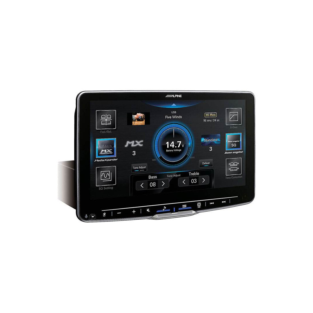 Alpine iLX-F509E 9” Digital Multimedia Receiver Hi-Res Display Wireless Carplay & Android Auto