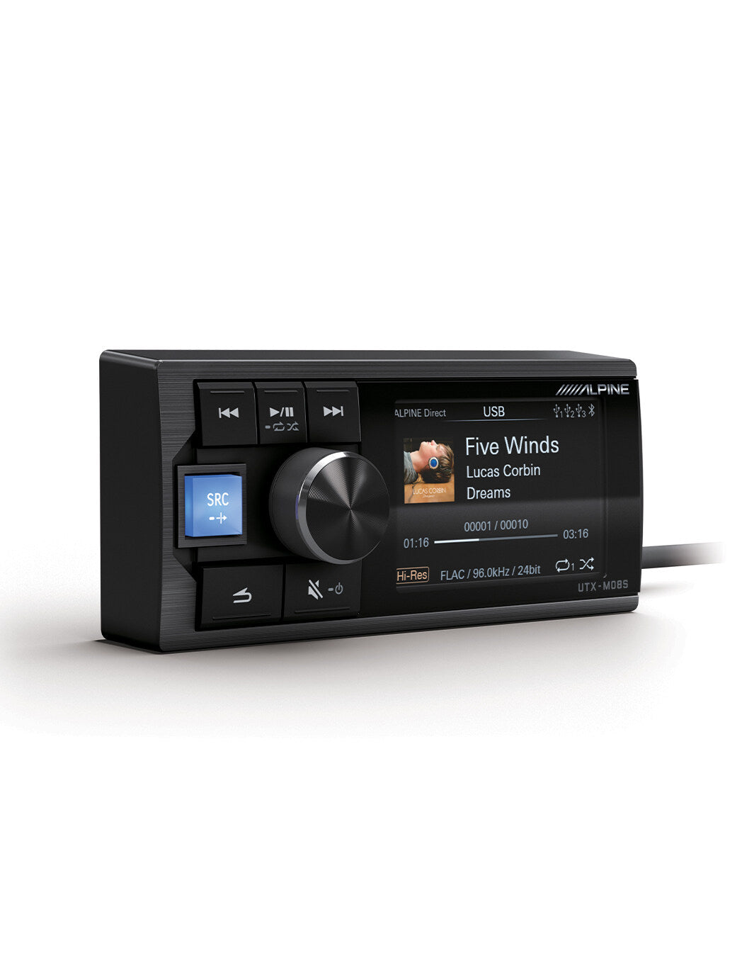 Alpine UTX-A09 ADD IN HI-RES AUDIO PLAYER – Xcite Audio