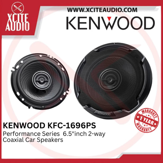 Kenwood KFC-1696PS Performance Series 6.5"inch 2-way Coaxial Car speakers